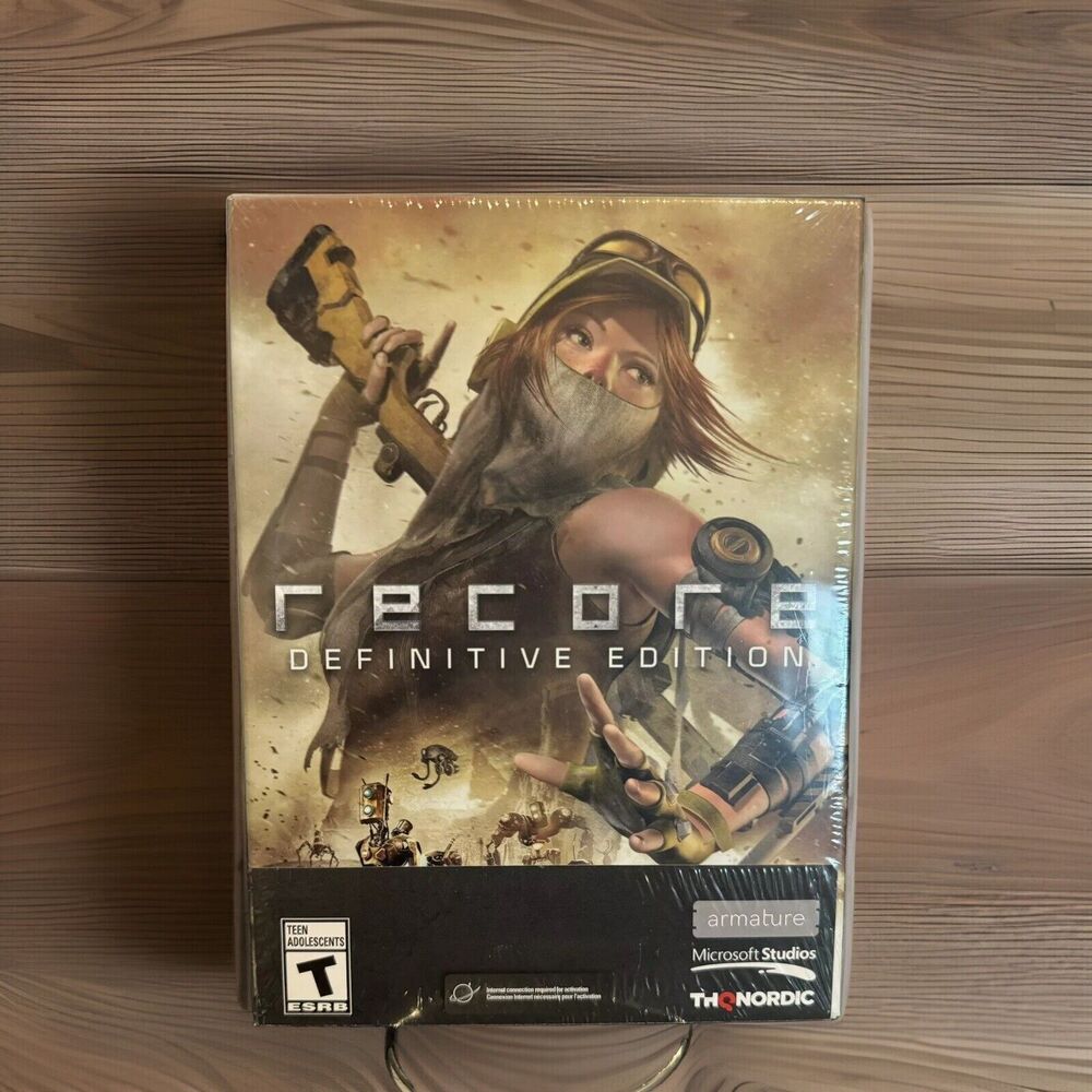 ReCore Definitive Edition PC Game DVD-ROM New Sealed THQ Nordic ESRB T